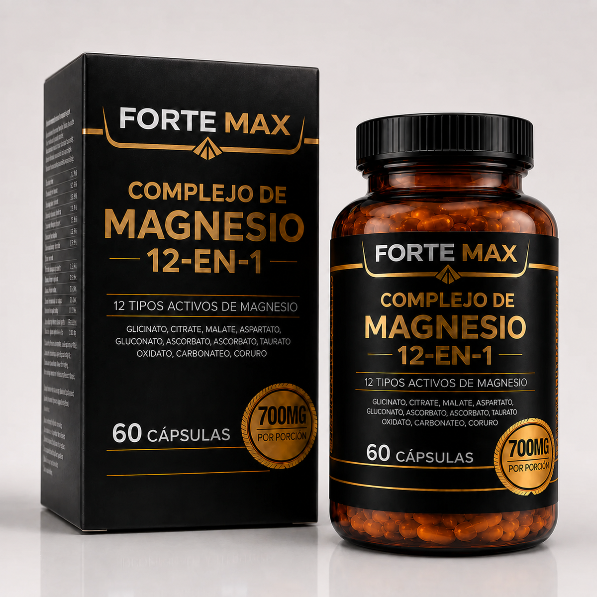 Complejo de Magnesio 12 en 1 - Forte Max